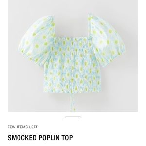 Zara Girls Crop Top